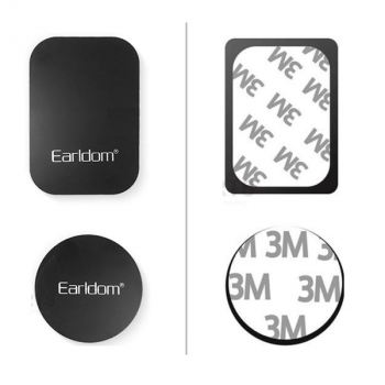 EARLDOM EH87 Magnet Thinplate 2er-Pack für magnetische Handyhalterungen