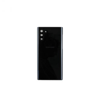 Samsung Galaxy Note 10 Plus N975F Akkudeckel mit Kameralinse, Aura Schwarz