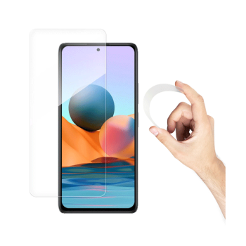 Wozinsky Nano Flexi Hybrid Panzerglas Displayschutz für Xiaomi Redmi Note 10 Pro, transparent