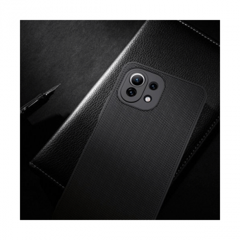 Nillkin Textured Schutz-Hülle mit Gelrahmen für Xiaomi Mi 11 Lite 5G, schwarz