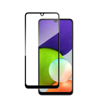 starfix Displayschutzglas 3D für Samsung Galaxy A22 5G, schwarz