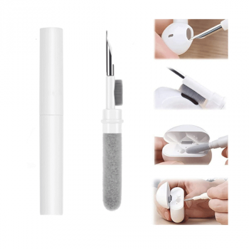 starfix AirPods & Buds Reinigungs-Set 3in1 Bürste + Schwamm + Metallstiftspitze