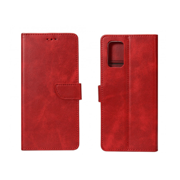 starfix Book-Wallet Schutz-Hülle für Samsung Galaxy S8 (SM-G950F), dunkelrot