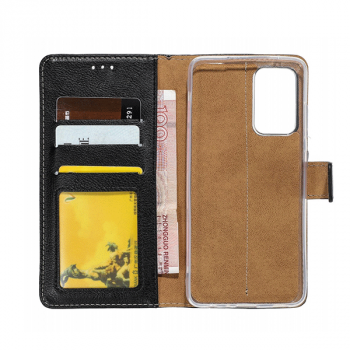 starfix Book-Wallet Schutz-Hülle für Samsung Galaxy S10 Plus (SM-G975F), schwarz