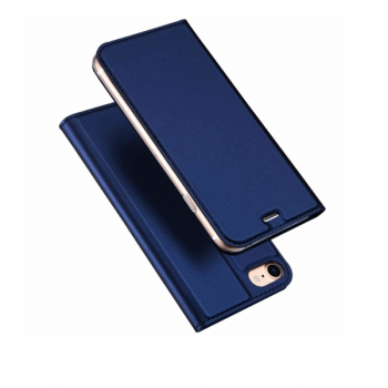 Dux Ducis Flip Tasche Skin Pro Series für iPhone SE (2022) / SE (2020) / 8 / 7 blau