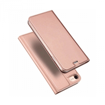 Dux Ducis Flip Tasche Skin Pro Series für iPhone SE (2022) / SE (2020) / 8 / 7 rosa