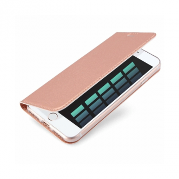 Dux Ducis Flip Tasche Skin Pro Series für iPhone SE (2022) / SE (2020) / 8 / 7 rosa