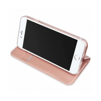 Dux Ducis Flip Tasche Skin Pro Series für iPhone SE (2022) / SE (2020) / 8 / 7 rosa