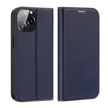 Dux Ducis Skin X2 Magnet Flip-Hülle für iPhone 14 Pro Max, blau