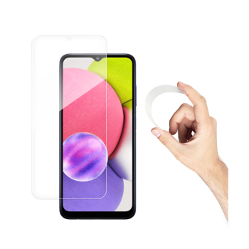 Wozinsky Nano Flexi Hybride Displayschutz für Samsung Galaxy A03/A03s, transparent