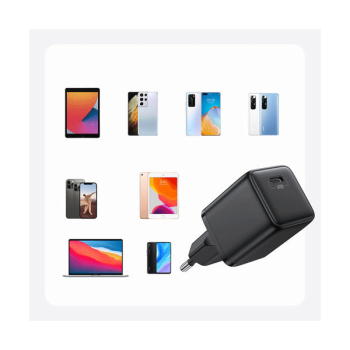 Joyroom mini Schnelladegerät USB-C PD Netz-Adapter 25 W, schwarz