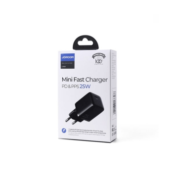 Joyroom mini Schnelladegerät USB-C PD Netz-Adapter 25 W, schwarz