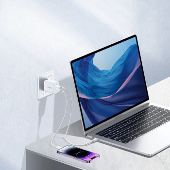 Choetech 2 x USB-C PD 40W Ladegerät weiß (Q5006-EU)