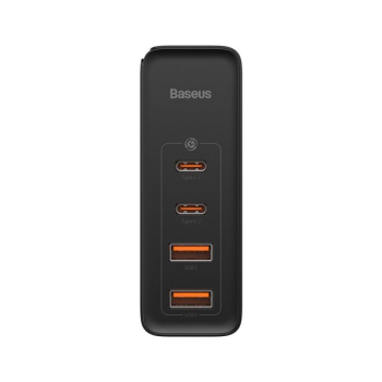 Baseus GaN2 Pro Schnellladegerät 100W USB / USB Typ-C Quick Charge 4+ Power Delivery, schwarz