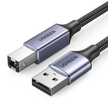 Ugreen USB Typ B Druckerkabel (männlich) - USB 2.0 (männlich) 480 Mbps 5 m schwarz (US369 90560)
