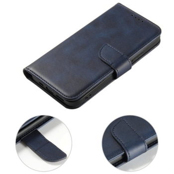 starfix Flip Book-Wallet mit Magnet und Standfunktion für Apple iPhone 15, blau