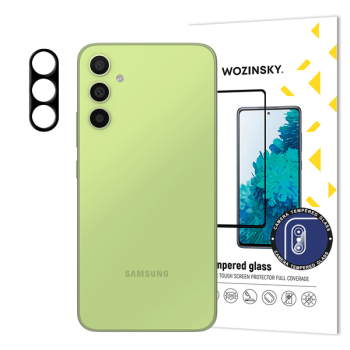 Wozinsky Full Kamera-Glas-Schutz gehärtetes Glas H9 für Samsung Galaxy A34 5G, schwarz
