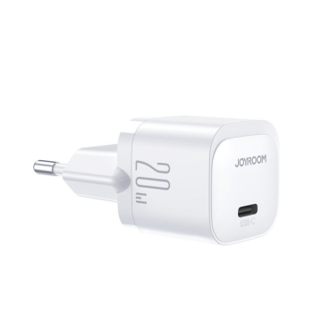 Joyroom Mini-Ladegerät USB-C Anschluss  20W PD, weiss (JR-TCF02)