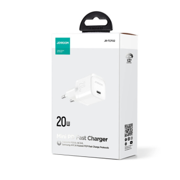 Joyroom Mini-Ladegerät USB-C Anschluss  20W PD, weiss (JR-TCF02)