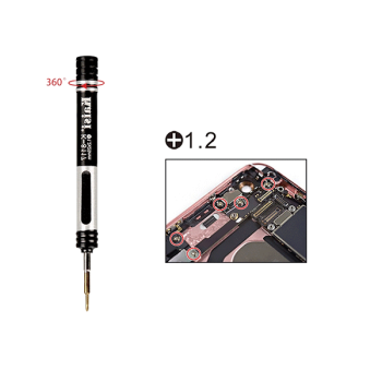 KAISI K-8117 Magnetischer Schraubendreher 1.2+, schwarz