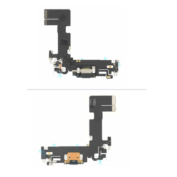 Lightning Ladebuchse / Mikrofon / Headset Flexkabel für iPhone 13 schwarz