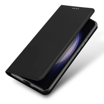 Dux Ducis Flip Tasche Skin Pro Series für Samsung Galaxy S23 FE, schwarz