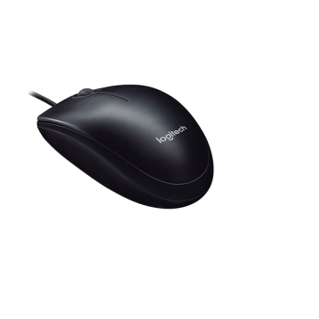 Logitech M90 USB-Maus schwarz (910-001793)