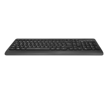 LogiLink 2.4GHz Wireless Tastatur, schwarz (ID0203)