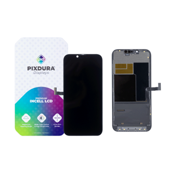 Pixdura LCD Display (Premium In-cell) + Touchscreen für iPhone 13 Pro, schwarz