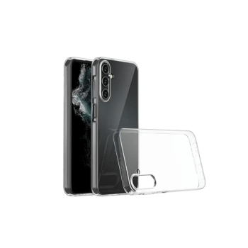 OKKES Flexi Slim Silikon-Tasche für Samsung Galaxy A16 4G/5G (SM-A165/SM-A166B), transparent