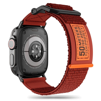 Tech-Protect Scout Armband für Apple Watch 4 / 5 / 6 / 7 / 8 / 9 / SE / Ultra 1 / 2 (42/44/45/49 mm), orange