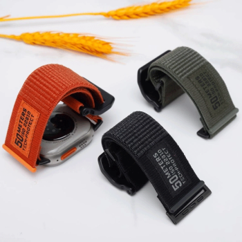 Tech-Protect Scout Armband für Apple Watch 4 / 5 / 6 / 7 / 8 / 9 / SE / Ultra 1 / 2 (42/44/45/49 mm), orange