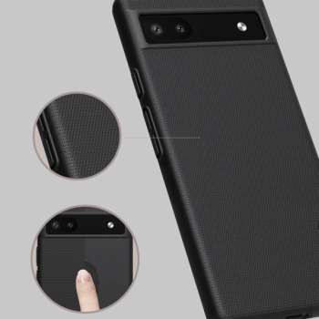 Nillkin Super Frosted Shield Schutz-Hülle für Google Pixel 6a, schwarz