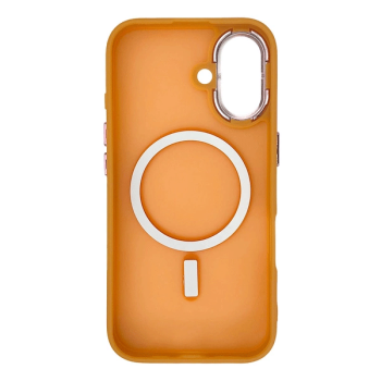 starfix Magnetic Collection Cover MagSafe-Schutz-Hülle für iPhone 16, orange