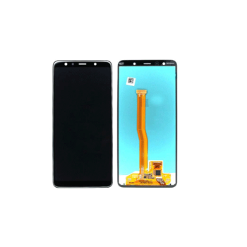 LCD Display + Touchscreen (Soft-OLED) für Samsung Galaxy A7 2018 (A750F), schwarz