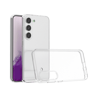 starfix Ultra Slim Silikon-Tasche für Samsung Galaxy S24 FE, transparent