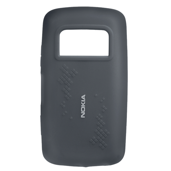 Nokia Silikon Hülle CC-1013 für C6-01 schwarz