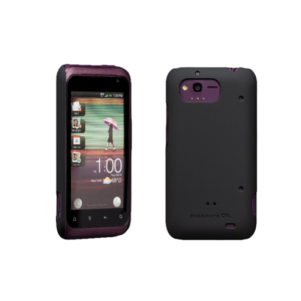 Case-Mate Barely There Case für HTC Rhyme schwarz/rubber (CM018138)