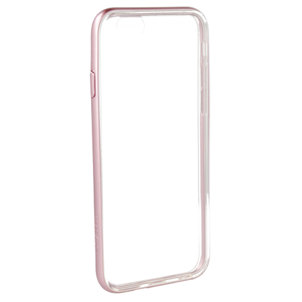 USAMS Cover Slim Serie für Apple iPhone 6 transparent rosa