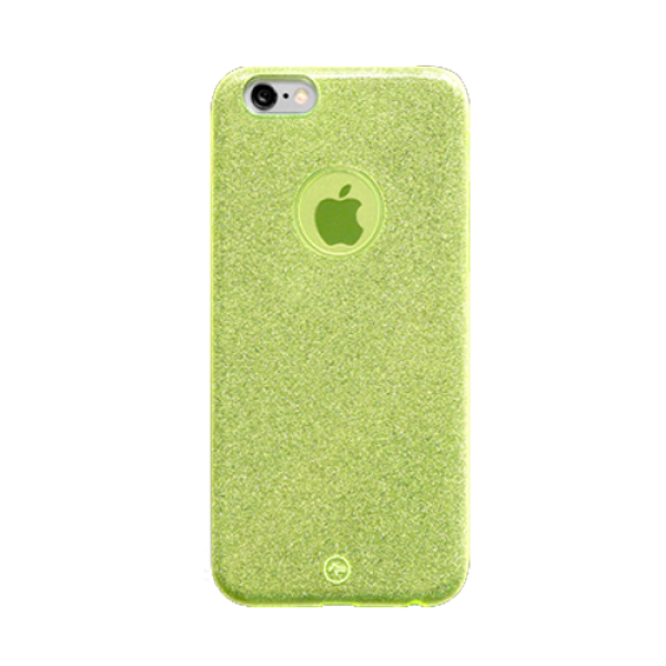 Fshang Classic Silikonhülle Glitter-Series für iPhone 6s/6 grün