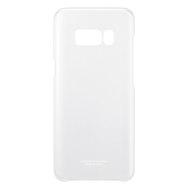 Samsung Clear Cover EF-QG955CS für Galaxy S8+ Plus silber