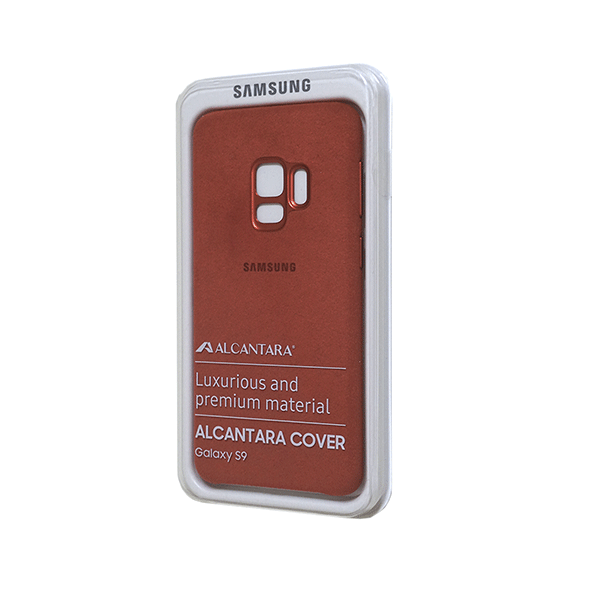 Samsung Alcantara Cover EF-XG960AREGWW für Galaxy S9 rot