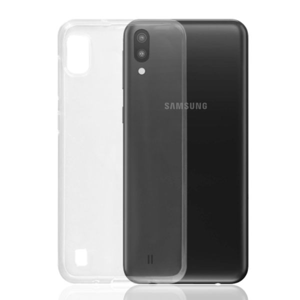 OKKES "AIR" Silikon-Hülle für Samsung M105F Galaxy M10 transparent