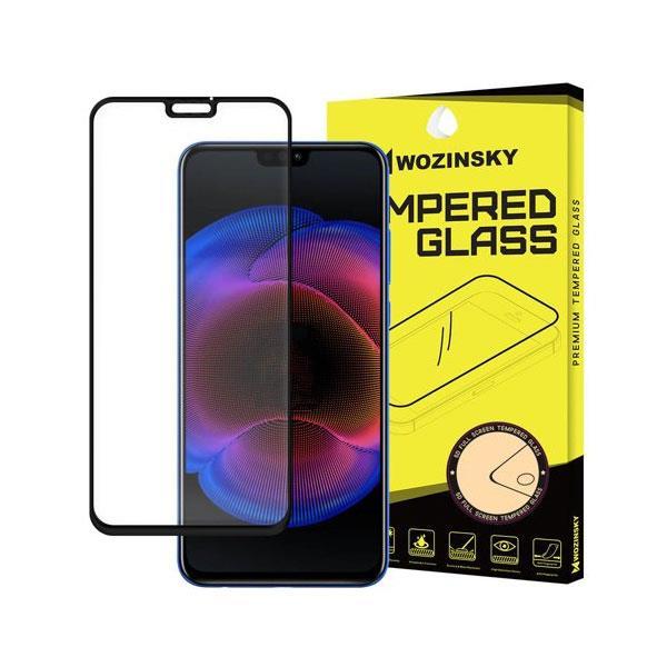 Wozinsky (Full Glue 3D) Displayschutz Glas - Case friendly - für Motorola Moto G7 schwarz