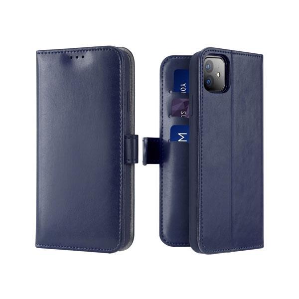 Dux Ducis Kado Book-Wallet Schutzhülle für Apple iPhone 11 blau