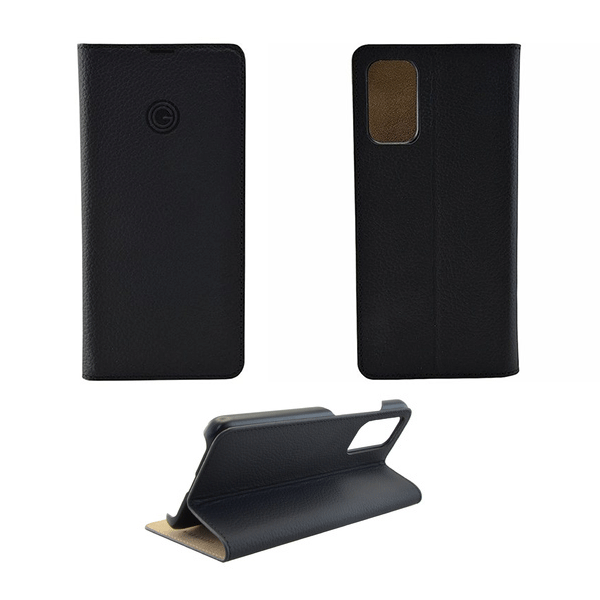 Galeli Echtleder Book Case Marc für Samsung Galaxy A42 , schwarz