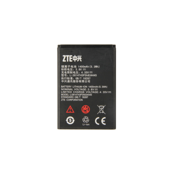 ZTE Blade Q1 / ZTE V815W / A110 / A112 / L110 Akku - 1400mAh (Li3814T43P3H634445)