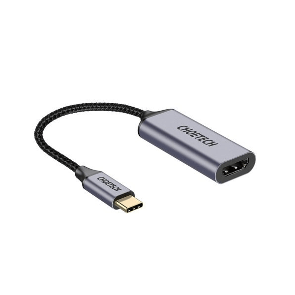 Choetech Adapter HUB USB Typ C (m) auf HDMI (w) 4K 60Hz grau (HUB-H10)