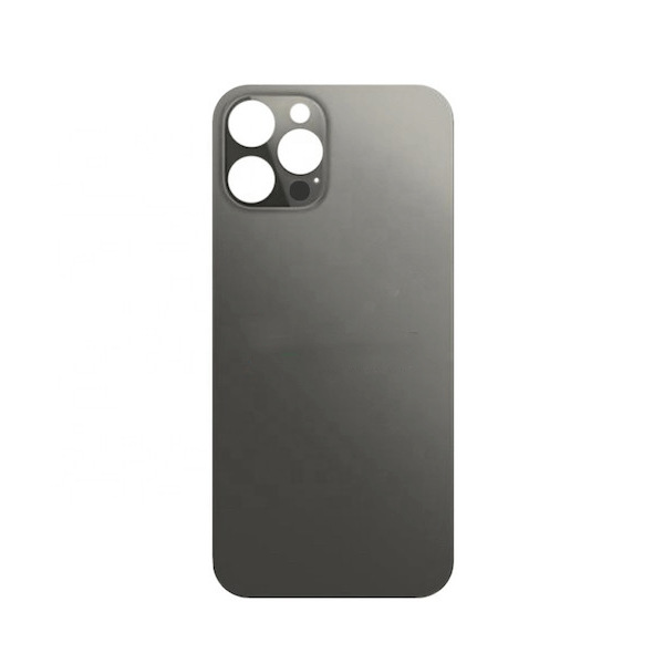 Akkudeckel, Rückglas für iPhone 12 Pro Max, schwarz