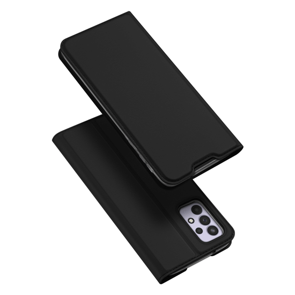 Dux Ducis Flip Tasche Skin Pro Series für Samsung Galaxy A33 5G, schwarz